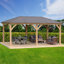 Serre L 20 pi. D Pavillon de jardin en bois massif