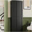 Armoire de cuisine 72 po en métal avec portes, organisateur de rangement autoportant robuste avec 5 tablettes réglables-20974548-20974546