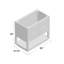 Base de meuble-lavabo simple 36 po Allie-1163476391