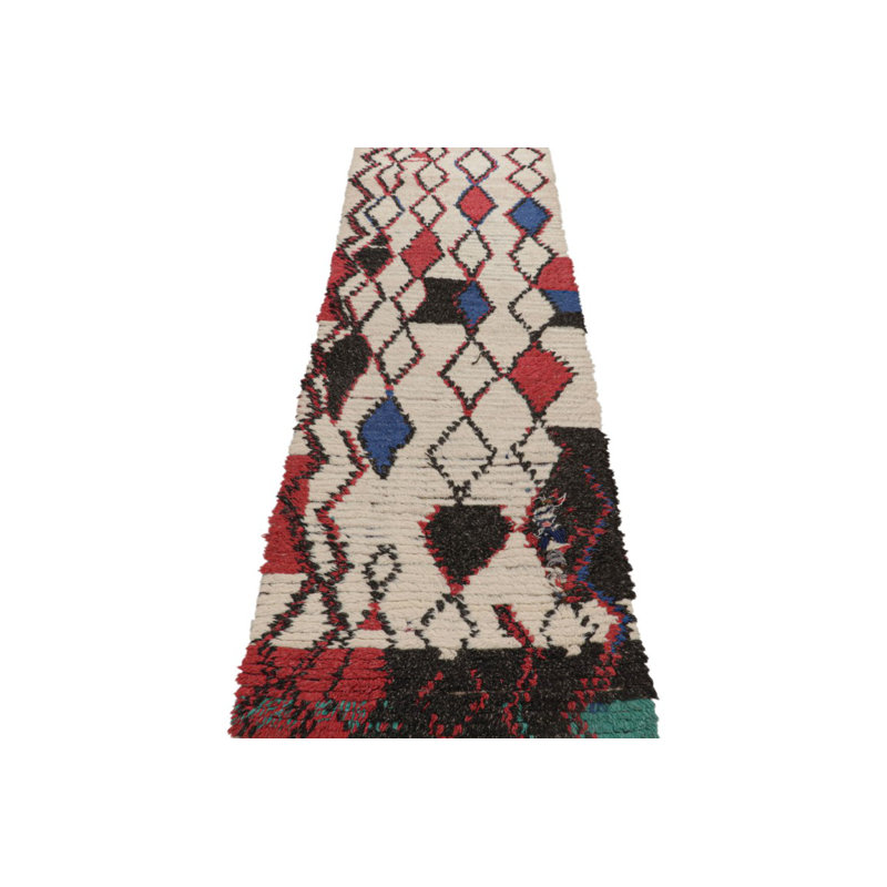 One-of-a-Kind 2'7" X 8'4" Hand Knotted Area Rug