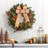 Faux Lighted Pine Rattan 24'' Wreath