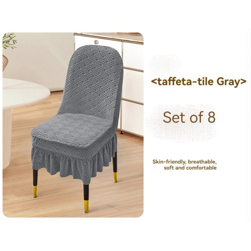 Housse pour chaise de salle à manger