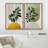 Mid Century Modern Boho Green Yellow Bright Plant Art Framed Canvas 2 Pieces Print  Wall Art Set-70115282-70115284