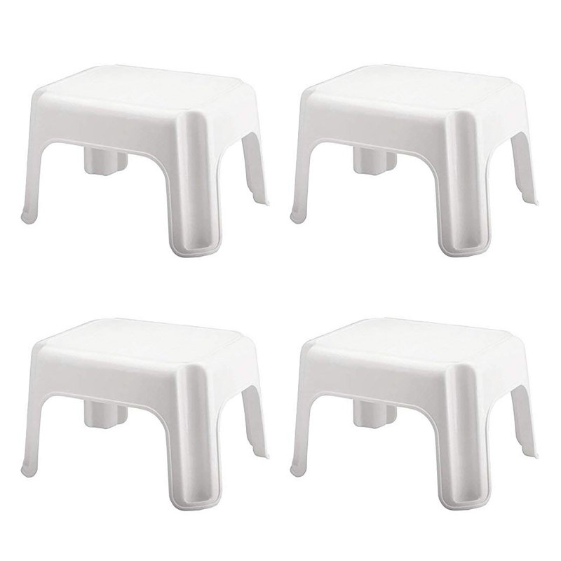 1 - Step Plastic Lightweight Step Stool