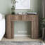 Console de rangement coulissante cannelée Aurel-246181402