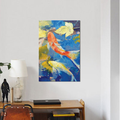 " Autumn Koi Garden " by Michael Creese