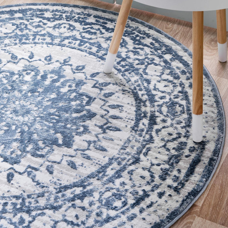 Alissa Oriental Indoor Rug, Round 4'1"