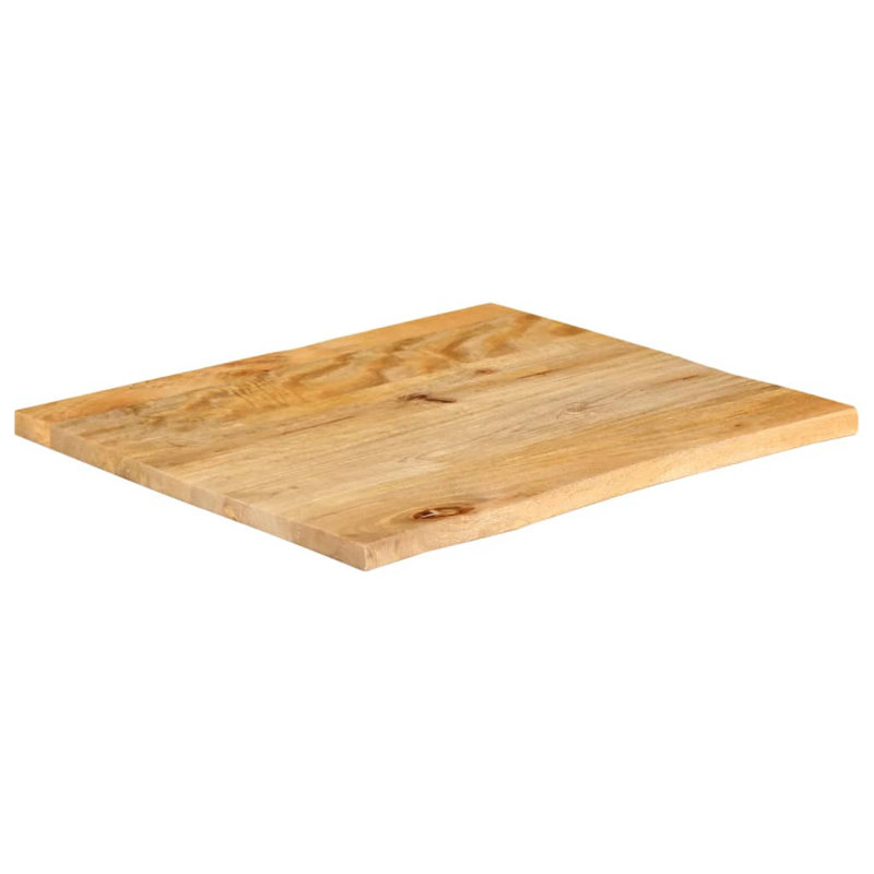 Solid Wood Table Top, 2.5cm H x 40cm W x 40cm D