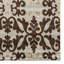 Tapis ivoire / brun Margerite-20943816