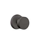 Double Dummy Bronze Round Knob with # 2 Rose