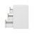12" Side Cabinet With Drawers, Wall Mounted Floating Cabinet W/Decor Line, Soft-Close System, 3 Extra Big Drawers-522272983