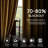 Luxury Pinch Pleated Velvet Blackout Curtains - Room Darkening 75%-85% Back Tab Drapes with Hooks+Rings (set of 2)-2004483774-2004483765