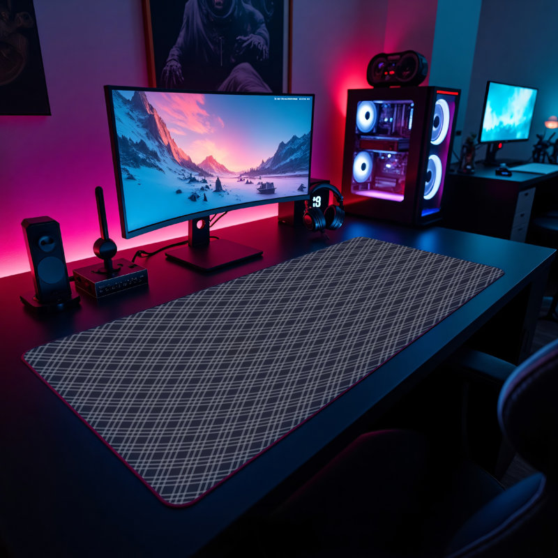 Polyester Desk Pad, 23.6x13.8