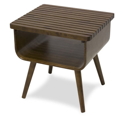 Campos Solid Wood End Table