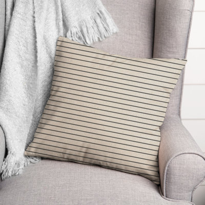 Striped Throw Pillow