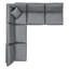 Canapé modulaire 5 pièces Modway Commix-464450606