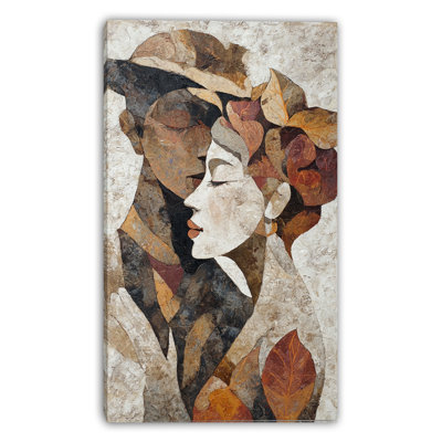 Art mural sur toile Cubist Gathering