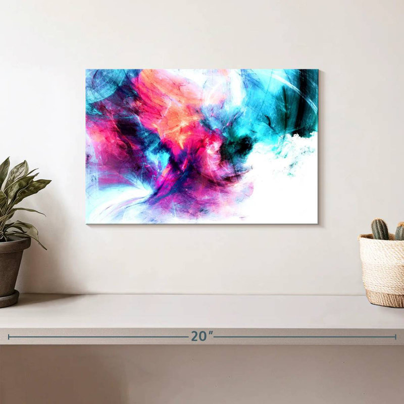 Avery Abstract Surreal Clouds, 8" H x 12" W