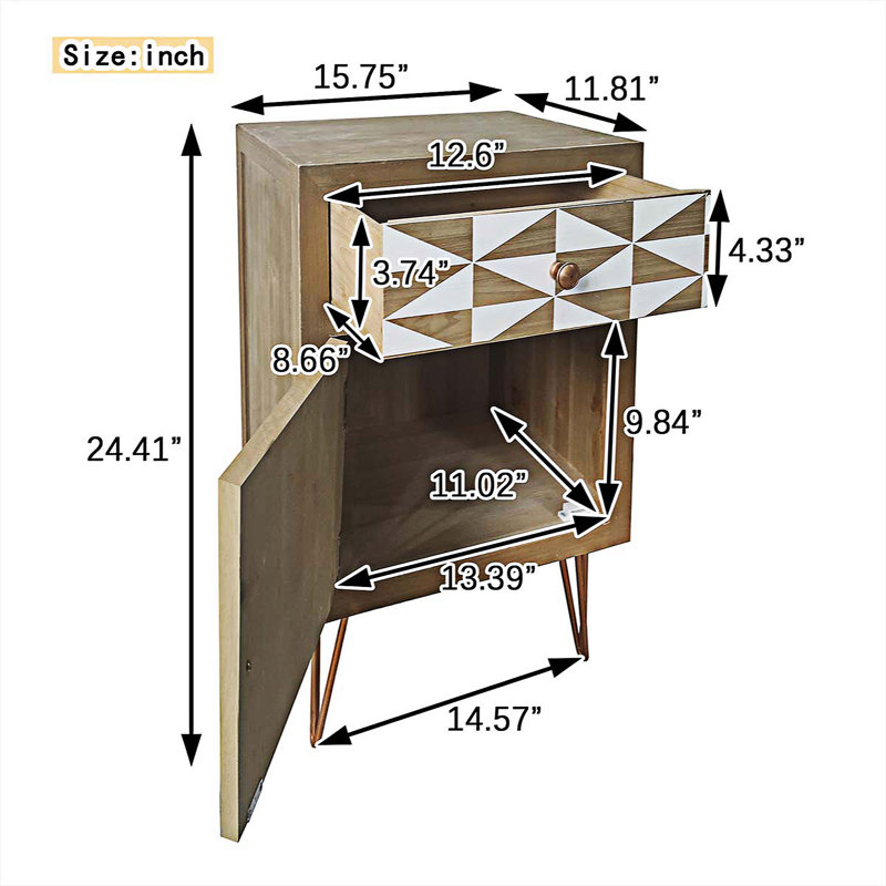 Table de chevet Jonalan