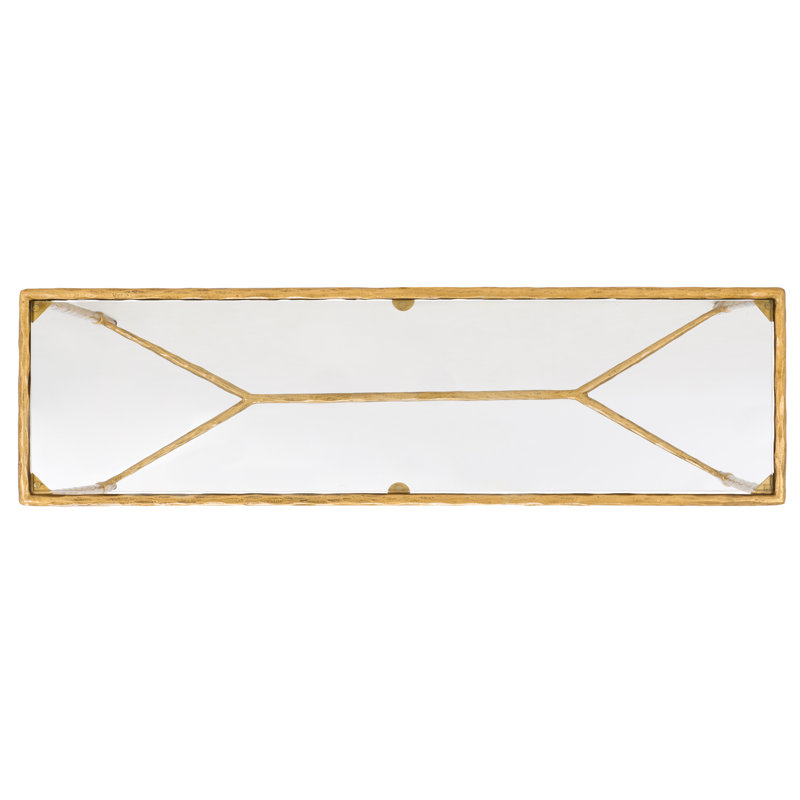 Isabellina Console Table, Brass