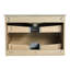 Meuble-lavabo 30 po, contreplaqué de chêne, armoire de salle de bain avec solution de rangement, contreplaqué-541195171