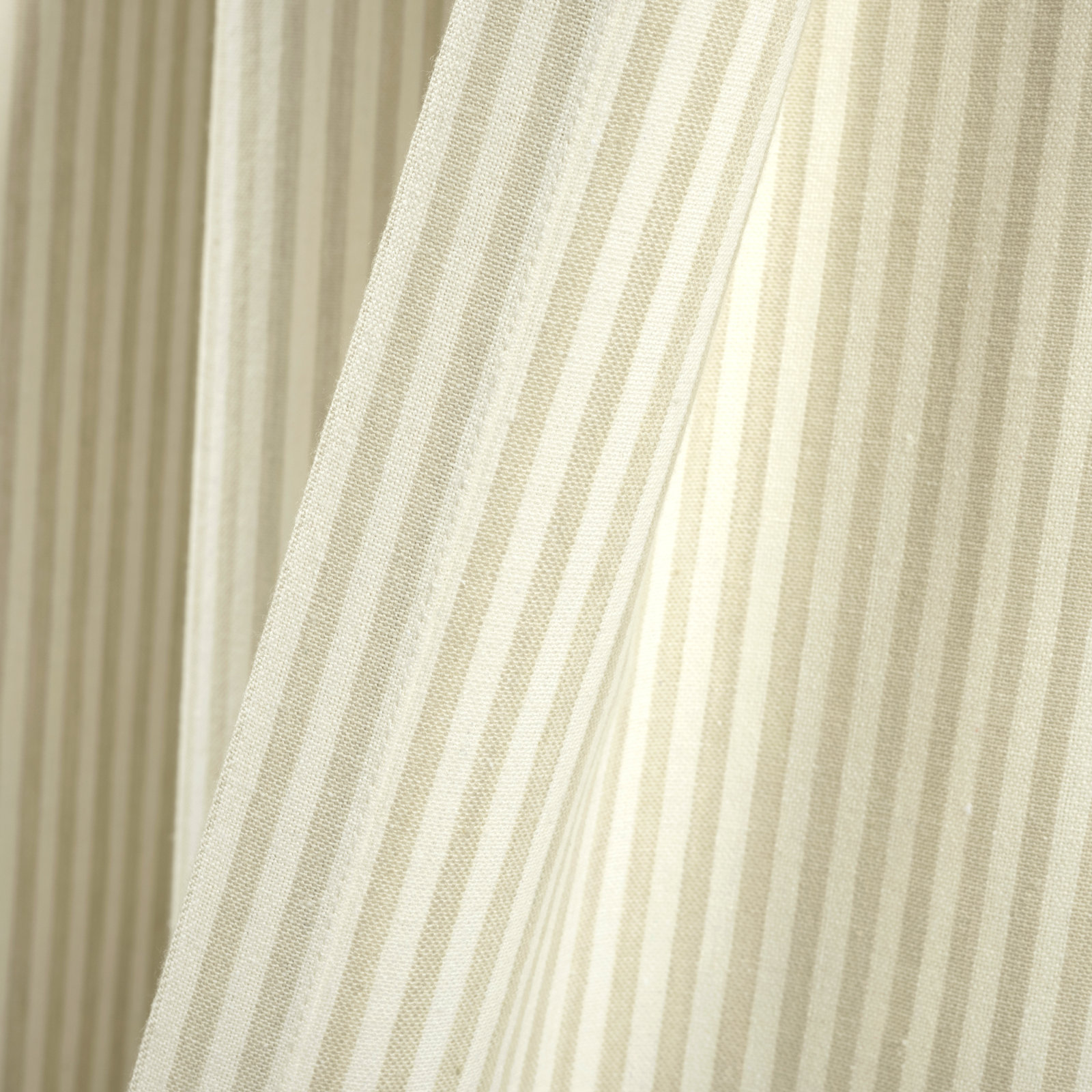 Bruno Cotton Semi-Sheer Curtain Panel Set, 40" W x 84" L, Neutral