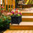 Calista 15.5" Lattice Design Planter Box - 16.5” Tall Square Decorative Outdoor Flower or Plant Pot-433464183-471666564