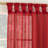 Ghengis Holiday Twist Tab Sheer Tab Top Curtain Panel-246199681-246199694