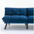 Navy Blue Convertible Folding Modern sofa Bed