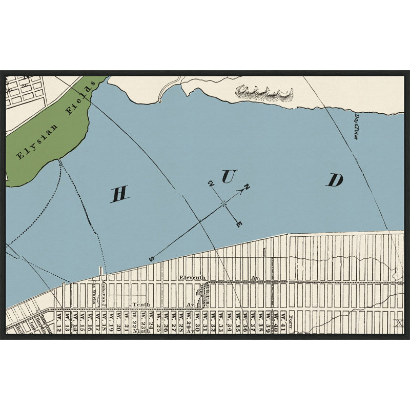 New York Parks Map 2 Print by Thom Filicia