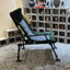 Chaise d'extérieur portative inclinable - Limite de poids de 330 lb, réglable, / cadre en acier inoxydable noir / gris, réglable, 35,18 po x 25,26 po x 35,25 po,-1522807921