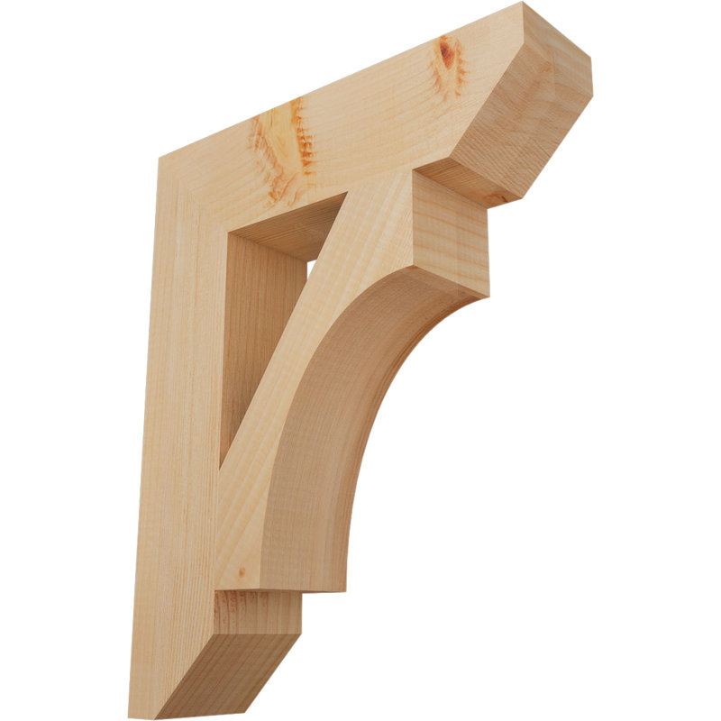 Support en bois Westlake, Sapin de Douglas, H 20 po x l 3,5 po x P 16 po
