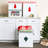Artisan Crafted Ornament Chest in Cream Polyester with Red Trim-1287463033