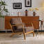 Fauteuil en chenille Mid-Century-134099077