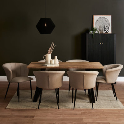 Sabillasville Metal Base Dining Table