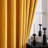 Lauier Velvet Blackout Curtain Pair-1429170925-1452944880