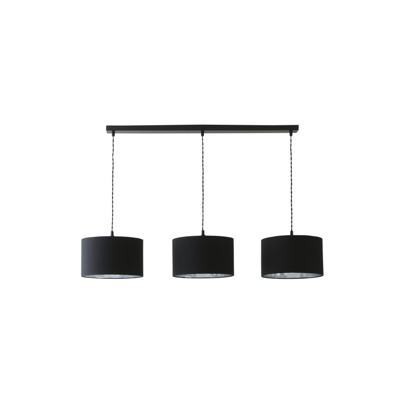 Albeiro 3 - Light Pendant, Yes, Matte Black, Black