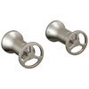 Wheel Handle - Wall Mount Lav, Stainless