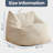 Polyester Bean Bag Chair-1761619953
