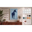 Navy Horse Minimalist 1 Piece Wrapped Canvas Wall Art-220789416-220789418