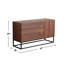 Console en bois noyer brun