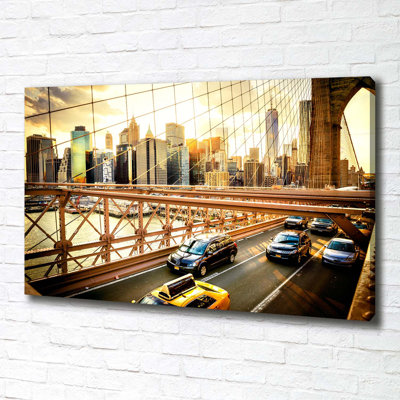 Brooklyn Bridge - Wrapped Canvas Print