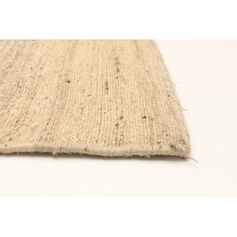 Tapisserie kaki naturel Kilim 6 pi 4 po x 8 pi 2 po