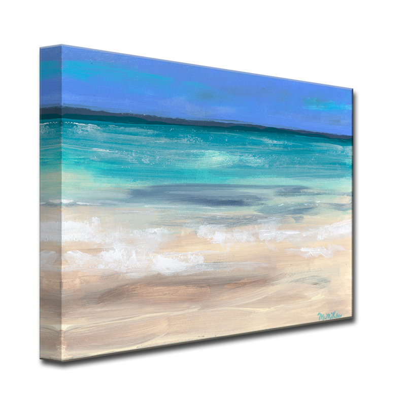 «Wateryview» par Dana McMillan, reproduction d'art sur toile tendue, H 12 po x l 16 po x P 1,5 po