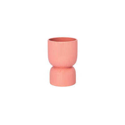 Ceramic Vase Gloss Pink