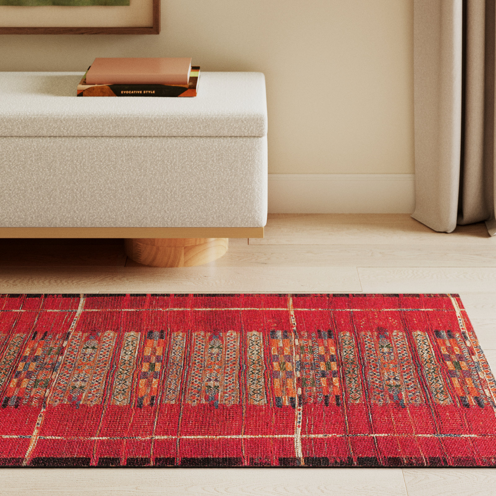 Sesena Indoor/Outdoor Rug, Rectangle 4'10" x 7'6"