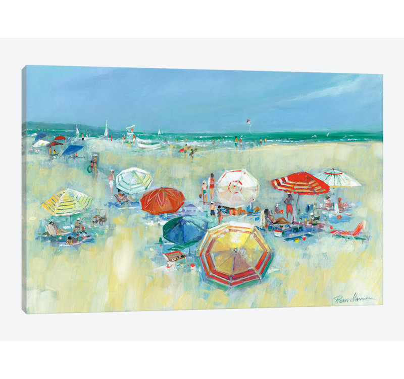 « the shore ii », reproduction sur toile, Papier d'art encadré noir, Blanc, H 24 po x l 32 po x P 1 po