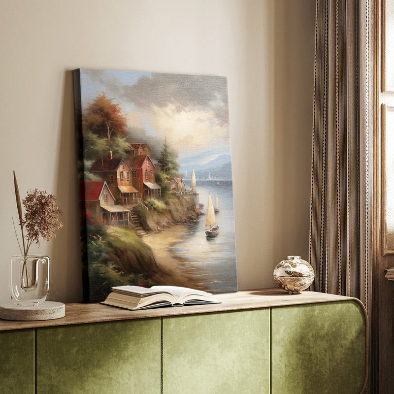 LANDSCAPES Series CCLXXIII -Custom Wrapped Gallery Cavas, 60" H x 40" W