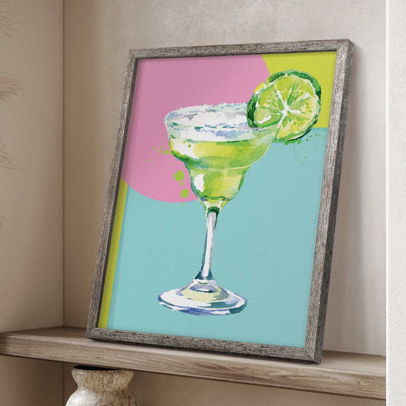 Margarita Framed Print - Solid Wood, 30" H x 24" W