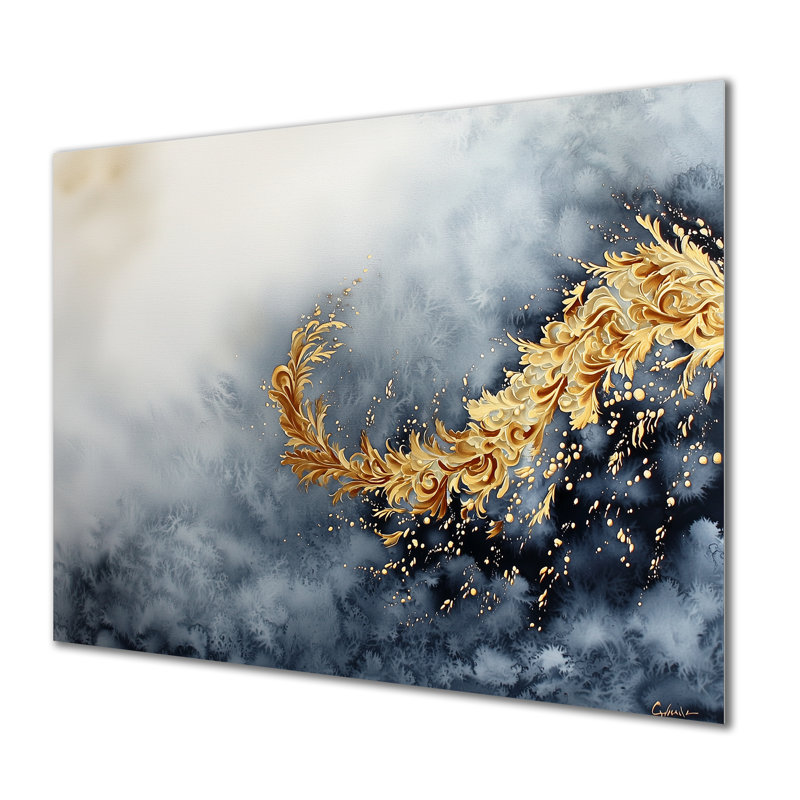 Bord de l'eau, rivière liquide, agate II, H 12 po x l 20 po x P 0,84 po